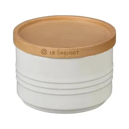 POTE COM TAMPA 220ML SCAND BRANCO LE CREUSET