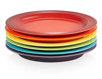 KIT 6 PRATOS RASOS 22CM VANCOUVER GIFT LE CREUSET