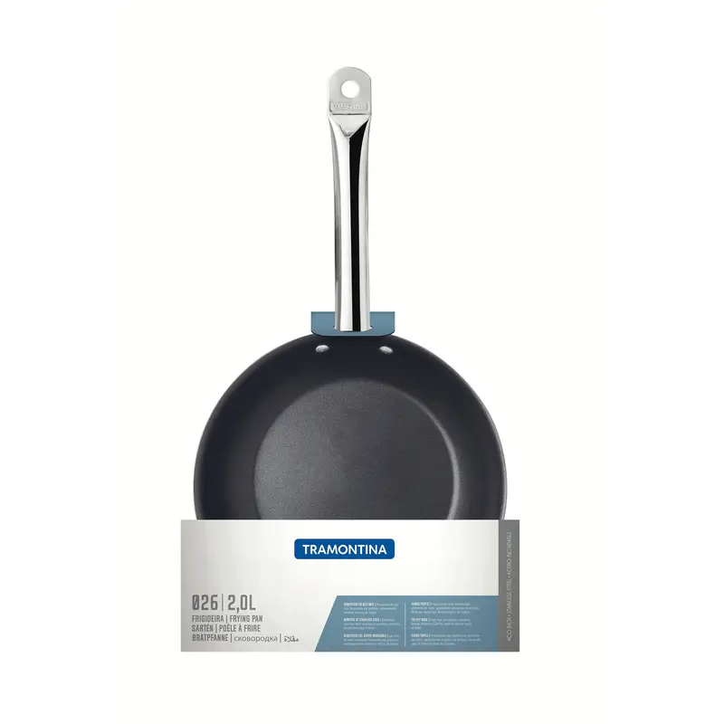 FRIGIDEIRA INOX COM REVESTIMENTO PROFISSIONAL 26cm TRAMONTINA