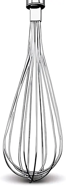BATEDOR PROFISSIONAL INOX 31 cm TOP PRATIC BRINOX