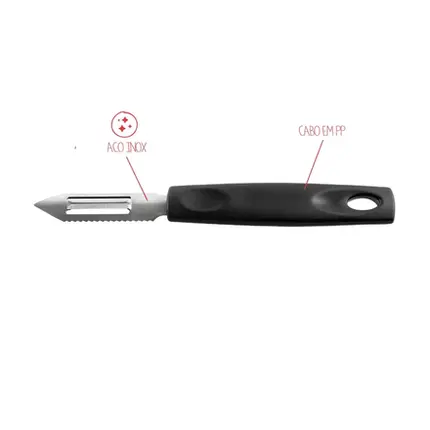 DESCASCADOR LEGUMES TP FACA 19,5 cm ASTI -PT BRINOX