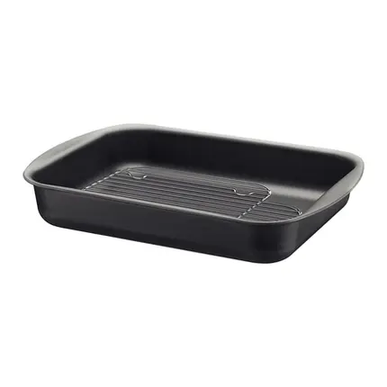ASSADEIRA COM GRELHA 34CM 4,9L BRASIL GRAFITE ANTIADERENTE TRAMONTINA