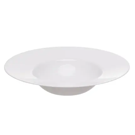 PRATO PARA MASSA 26CM BRANCO OPALINO