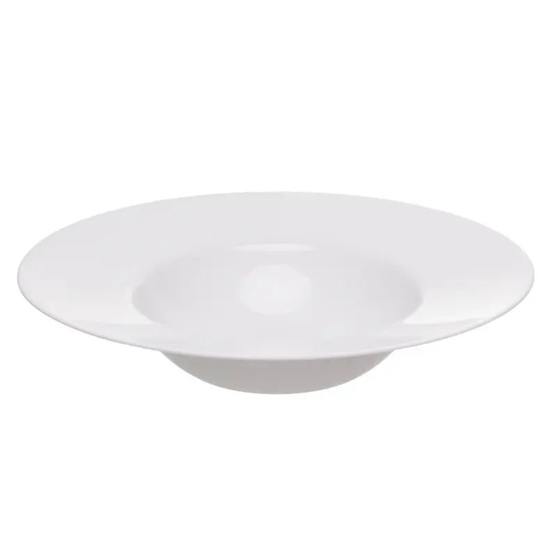 PRATO PARA MASSA 26CM BRANCO OPALINO