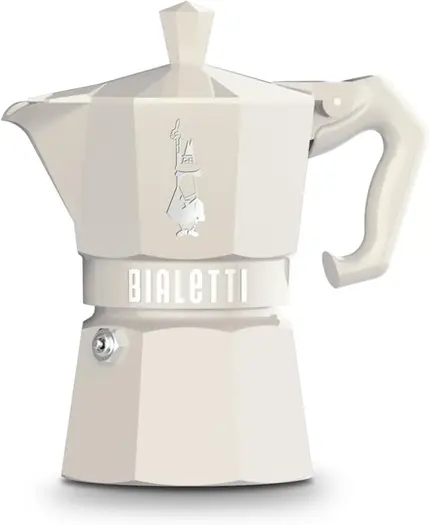 CAFETEIRA MOKA INDUÇÃO 3 XICARAS EXCLUSIVE AREIA BIALETTI