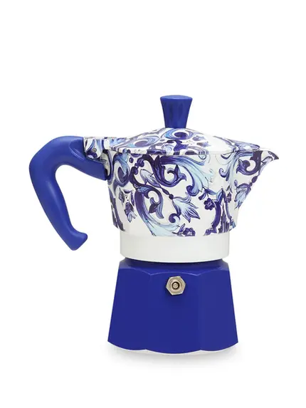 CAFETEIRA MOKA EXPRESS 3 XICARAS D&G BLU MED BIALETTI
