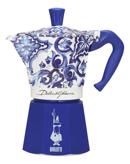 CAFETEIRA MOKA EXPRESS 6 XIC D&G BLU MED BIALETTI