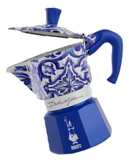 CAFETEIRA MOKA EXPRESS 6 XIC D&G BLU MED BIALETTI