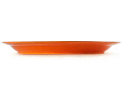 PRATO RASO 27CM VANCOUVER LARANJA FLAME LE CREUSET