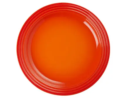PRATO RASO 27CM VANCOUVER LARANJA FLAME LE CREUSET