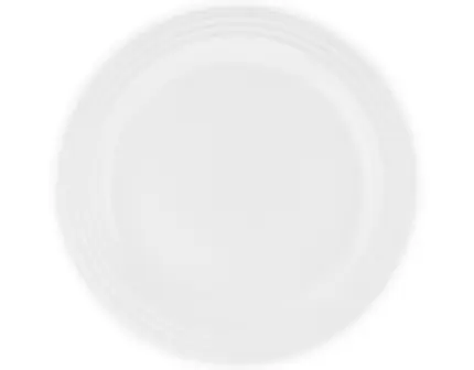 PRATO RASO 27CM VANCOUVER BRANCO WHITE LE CREUSET