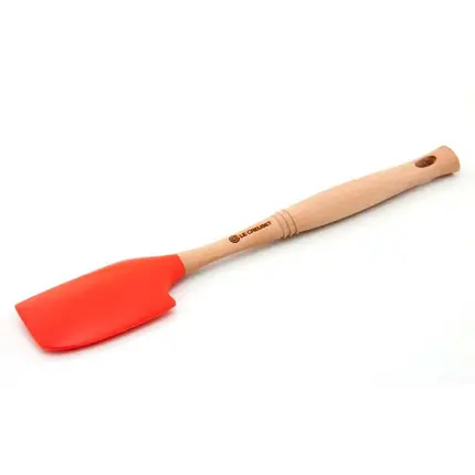 ESPATULA MEDIA DE SILICONE VENUS LARANJA FLAME LE CREUSET