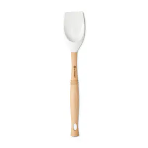 COLHER GRANDE DE SILICONE VENUS BRANCA WHITE LE CREUSET