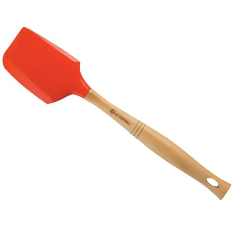 ESPATULA SILICONE GRANDE VENUS LARANJA FLAME LE CREUSET