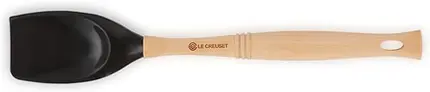 ESPATULA SILICONE GRANDE VENUS PRETA BLACK ONYX LE CREUSET