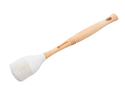 PINCEL DE SILICONE VENUS BRANCO WHITE LE CREUSET