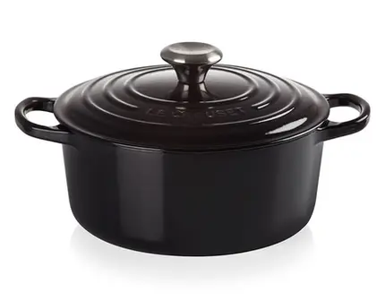 PANELA DE ENSOPADO 28CM MATTE BLACK LE CREUSET