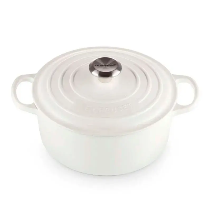 PANELA REDONDA 20CM SIGNATURE BRANCO LE CREUSET