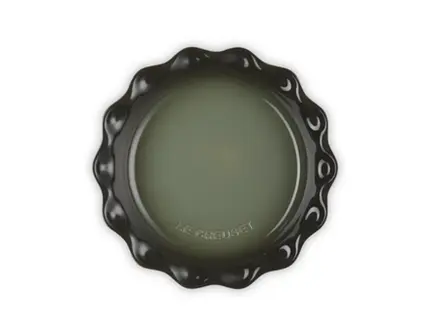 TRAVESSA PARA TORTA REDONDA 23CM HERITAGE THYME LE CREUSET