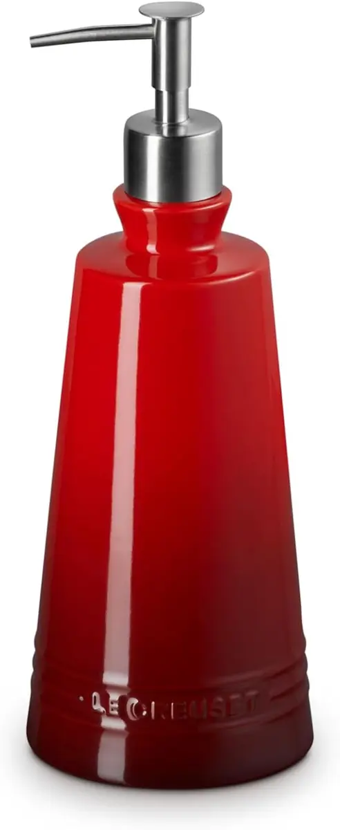 DISPENSER PARA SABAO 580ML VERMELHO LE CREUSET
