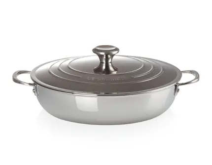 CACAROLA BUFFET 30CM 3-PLY SIGNATURE UNICO LE CREUSET