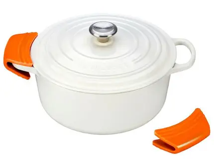 KIT 2 PEGADORES DE SILICONE FLINT LE CREUSET