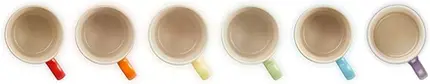 KIT 6 CANECAS 100ML LONDON RAINBOW SET LE CREUSET