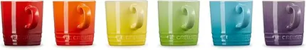 KIT 6 CANECAS 100ML LONDON RAINBOW SET LE CREUSET