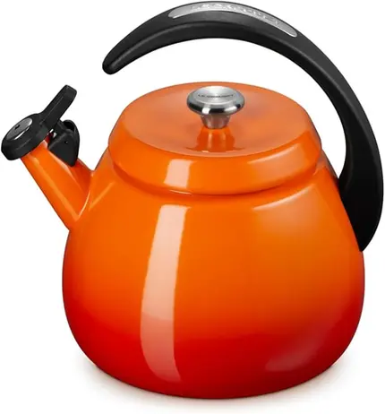 CHALEIRA CLOCHE 2,1L FLAME LARANJA LE CREUSET