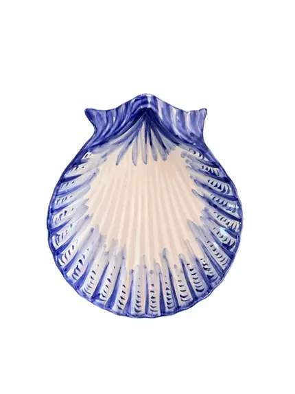 CONCHA ORNAMENTAL GRANDE SALINAS AZUL LUIZ SALVADOR
