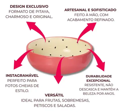 BOWL GRANDE PITAYA TUTTI-FRUTTI 6x12,5 CM 340ml