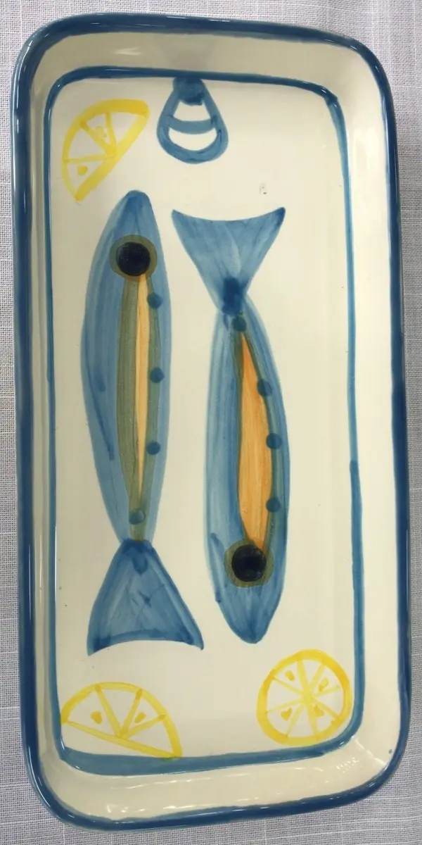 BANDEJA RETANGULAR SARDINHAS KITCHEN 3x12x25 CM