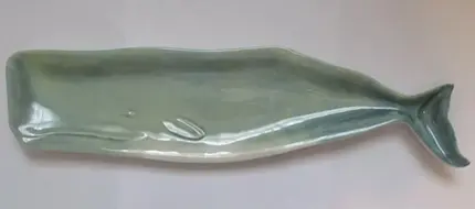 BANDEJA BALEIA EM MELAMINA AZUL