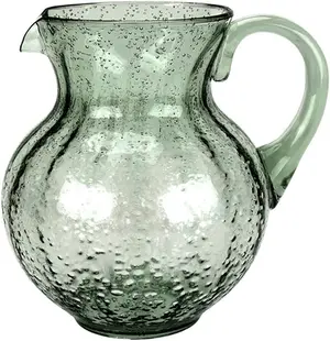 JARRA EM ACRILICO BOLHAS 2,3L VERDE
