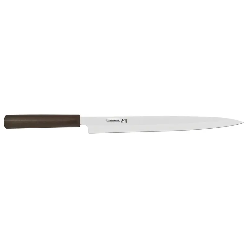 FACA YANAGIBA 13 SUSHI SILVER MARROM TRAMONTINA