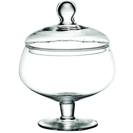 BOMBONIERE TRANSPARENTE 20X25 CM 2,2 L LUVIDARTE
