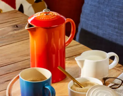 CAFETEIRA PRENSA FRANCESA LARANJA LE CREUSET