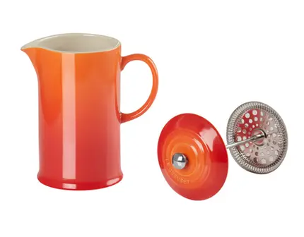 CAFETEIRA PRENSA FRANCESA LARANJA LE CREUSET