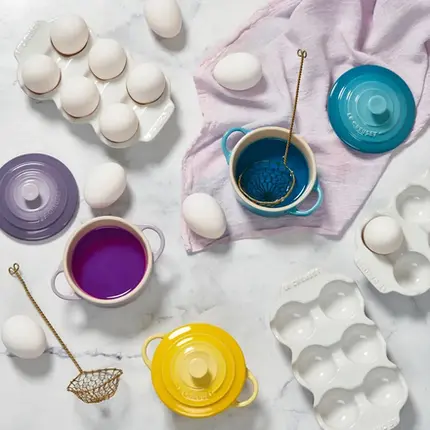 BANDEJA PARA 6 OVOS BRANCO LE CREUSET