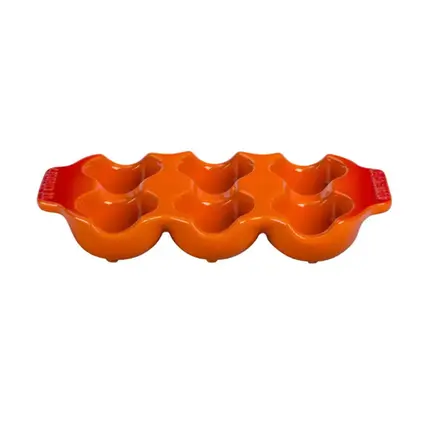 BANDEJA PARA 6 OVOS LARANJA LE CREUSET