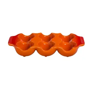 BANDEJA PARA 6 OVOS LARANJA LE CREUSET
