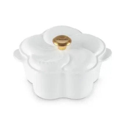 PANELA FLORAL 20CM TDL WHITE LE CREUSET