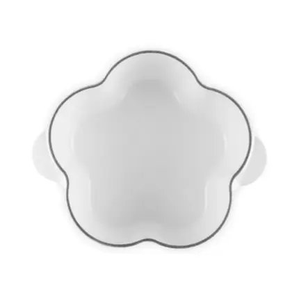 PANELA FLORAL 20CM TDL WHITE LE CREUSET