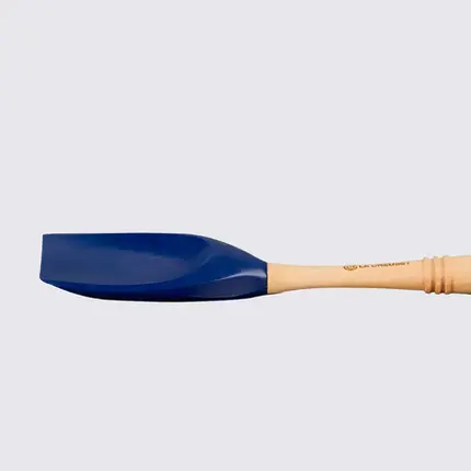COLHER GRANDE DE SILICONE VENUS AZURE BLUE LE CREUSET