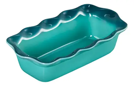 TRAVESSA PARA PAO 23CM HERITAGE BLEU RIVIERA LE CREUSET