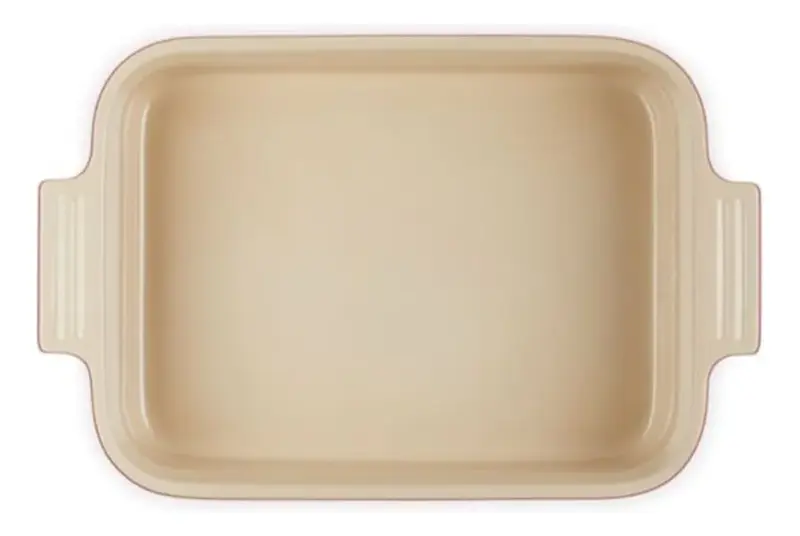 TRAVESSA RETANGULAR 32CM C TAMPA CLASSIC CERISE VERMELHO LE CREUSET