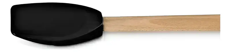 COLHER DE SILICONE SIGNATURE BLACK ONYX LE CREUSET