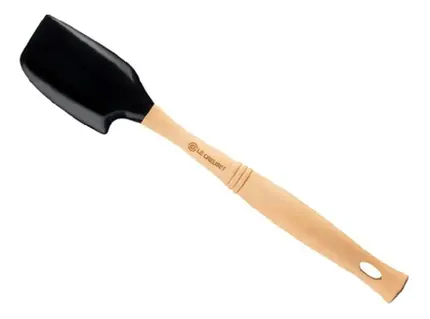 ESPATULA MEDIA DE SILICONE SIGNATURE BLACK ONYX LE CREUSET
