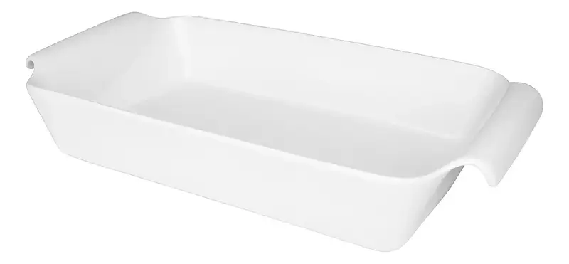 TRAVESSA FALL  RETANGULAR FUNDA 41X22X8CM 3,9L BRANCO OXFORD