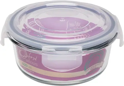 POTE HERMETICO DE VIDRO REDONDO 620ML OXFORD